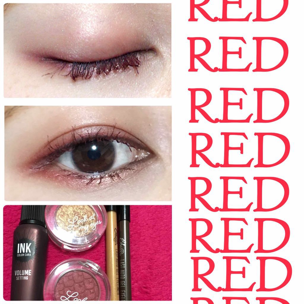 インク カラー カラ（AD）/PERIPERA/マスカラを使ったクチコミ（1枚目）