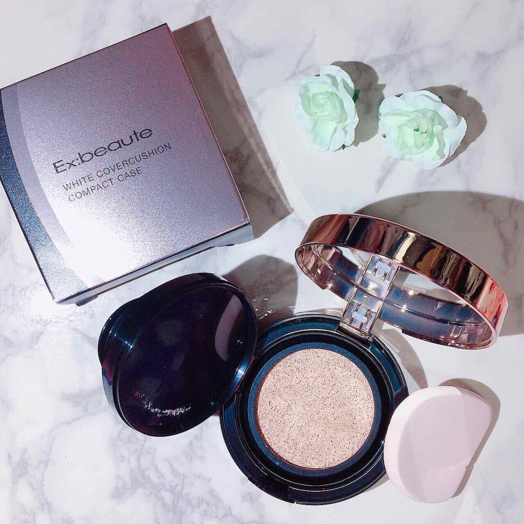 ホワイトカバークッション/エクスボーテ/クッションファンデーションを使ったクチコミ(1枚目)