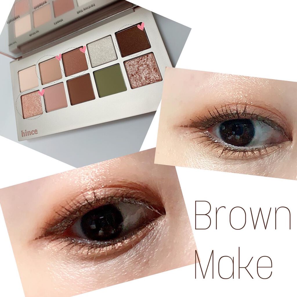 ニューデップスアイシャドウパレット/hince/アイシャドウパレットを使ったクチコミ(2枚目)