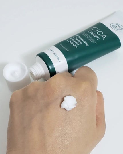 CICA cream/MORNING SURPRISE/フェイスクリームを使ったクチコミ(4枚目)