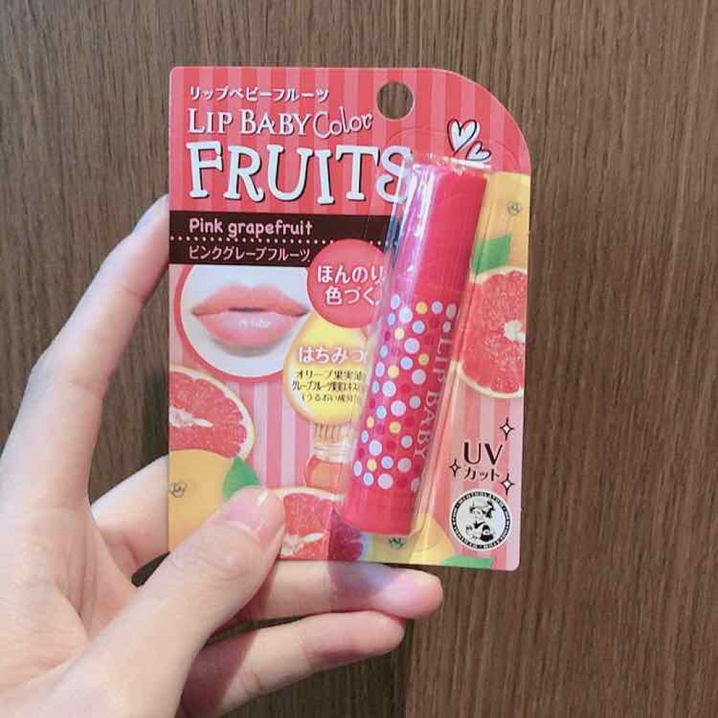 リップベビーフルーツ/メンソレータム/リップクリームを使ったクチコミ（1枚目）
