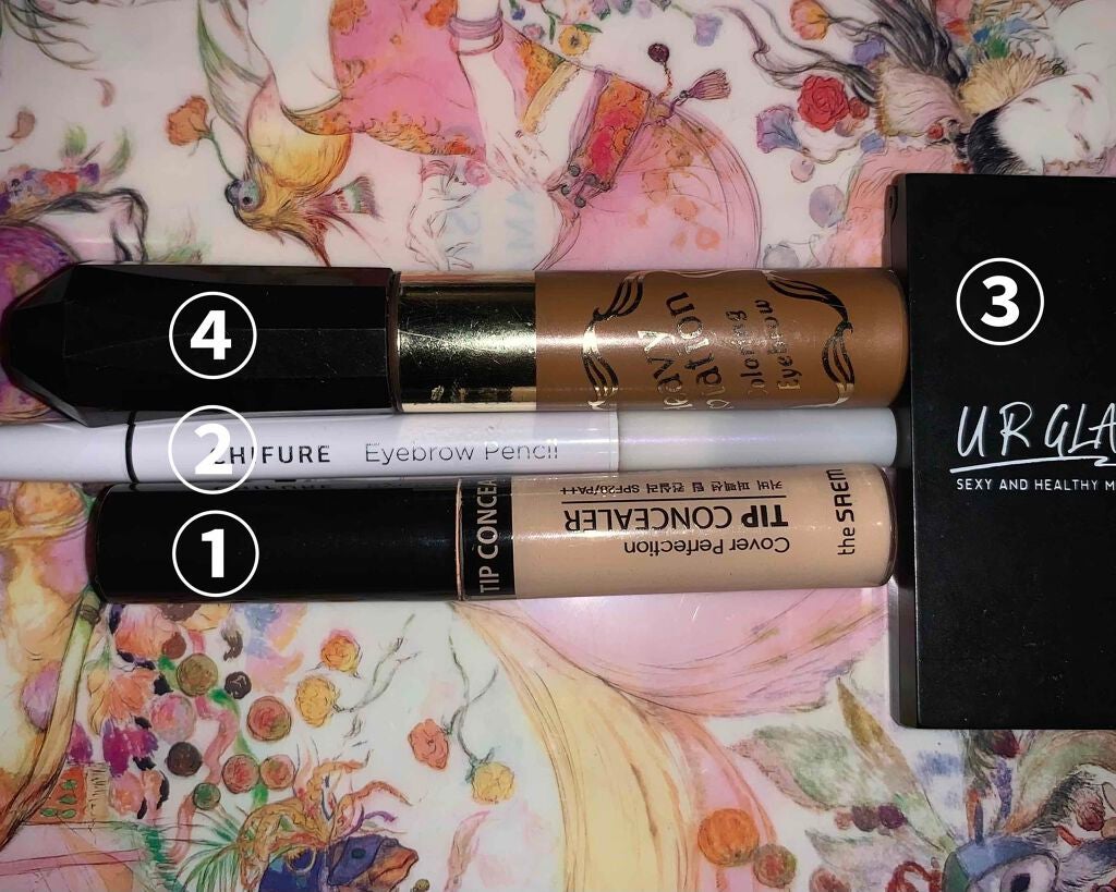 カラーリングアイブロウ/ヘビーローテーション/眉マスカラを使ったクチコミ(1枚目)