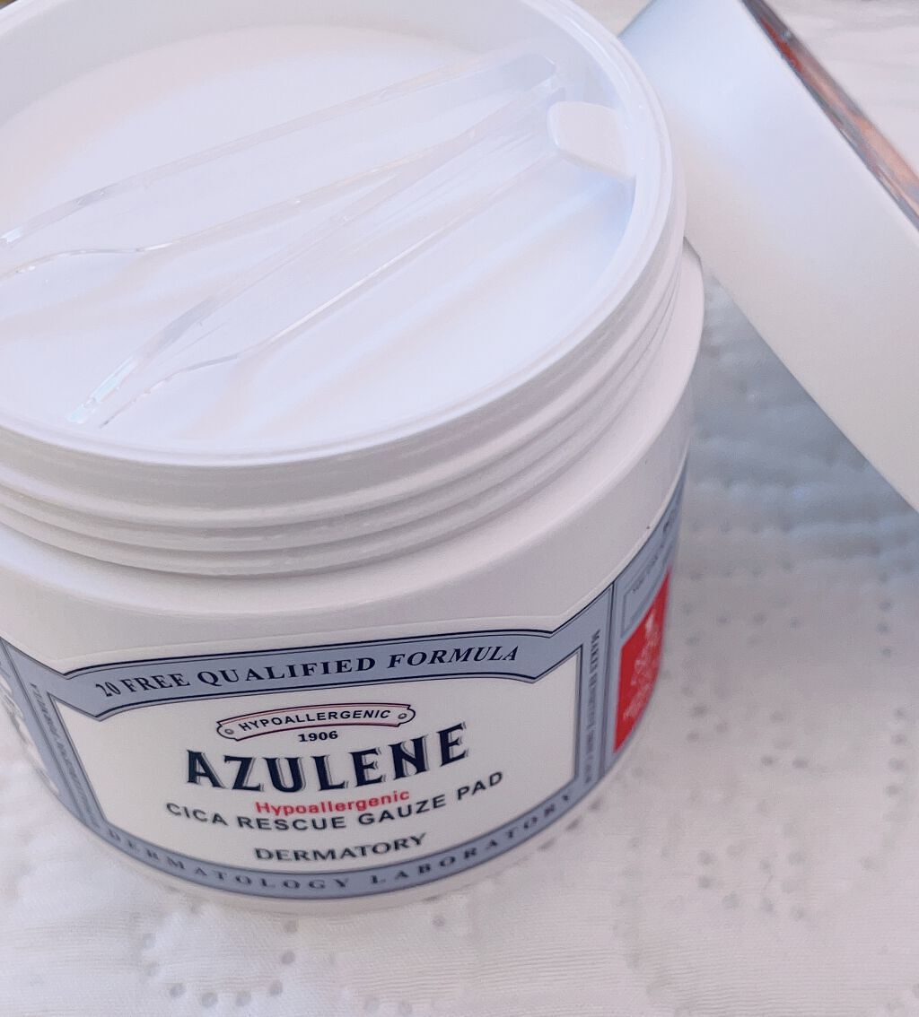 ハイポアレジェニック シカ レスキューガーゼパッド/Dermatory/シートマスク・パックを使ったクチコミ（1枚目）