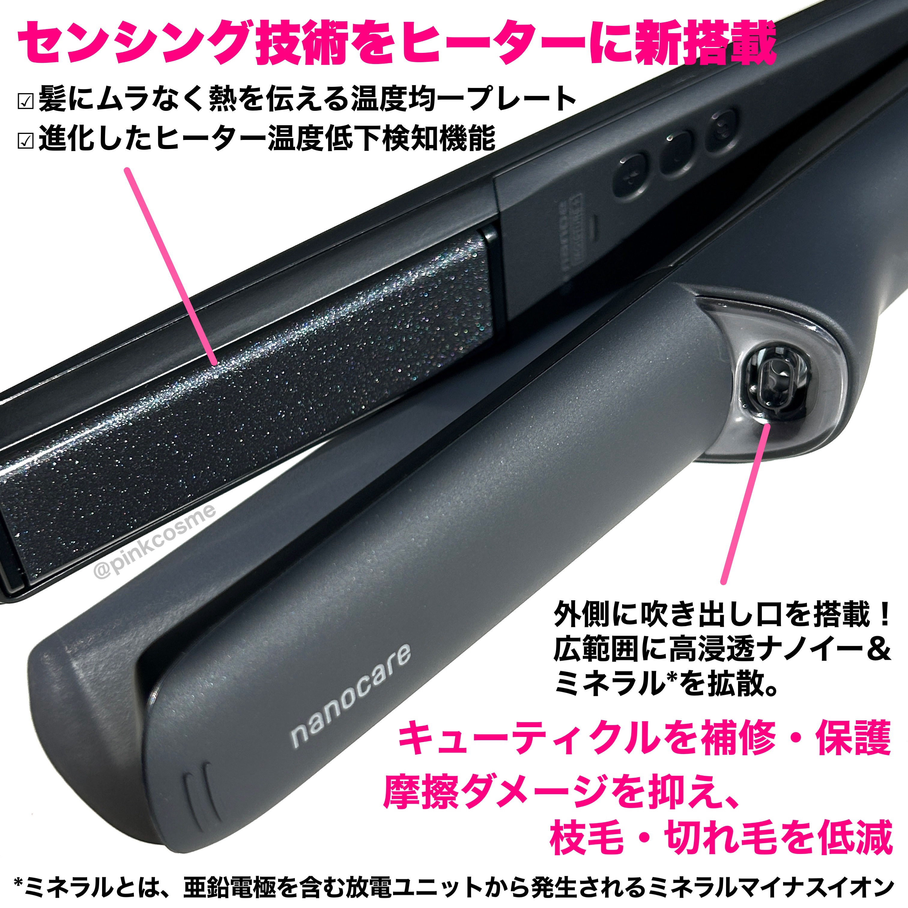 ストレートアイロン ナノケア EH-HN50/Panasonic/ストレートアイロンを使ったクチコミ（2枚目）