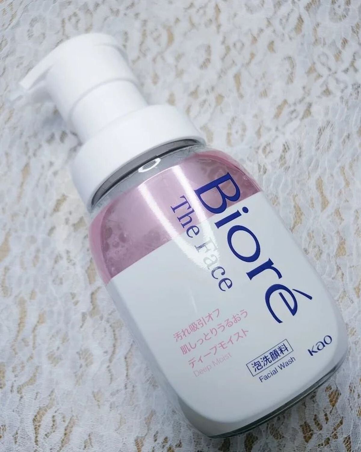 ビオレ ザフェイス 泡洗顔料 ディープモイスト/ビオレ/泡洗顔を使ったクチコミ(1枚目)