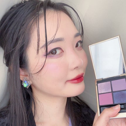 シグニチャー カラー アイズ 137 花纏 -HANAMATOME/SUQQU/アイシャドウパレットを使ったクチコミ(3枚目)