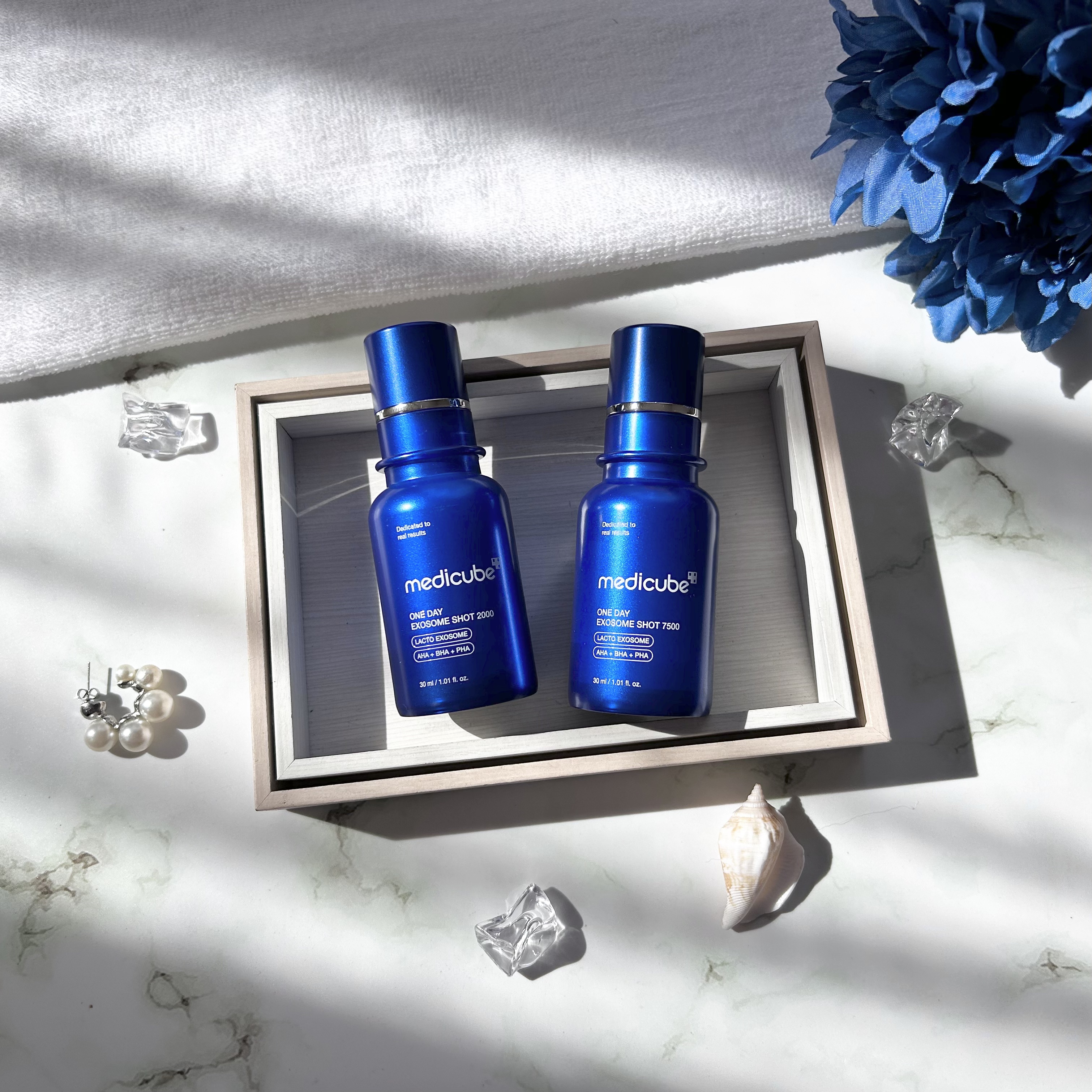 ゼロ1DAYエクソソームショット2000/MEDICUBE/美容液を使ったクチコミ（1枚目）