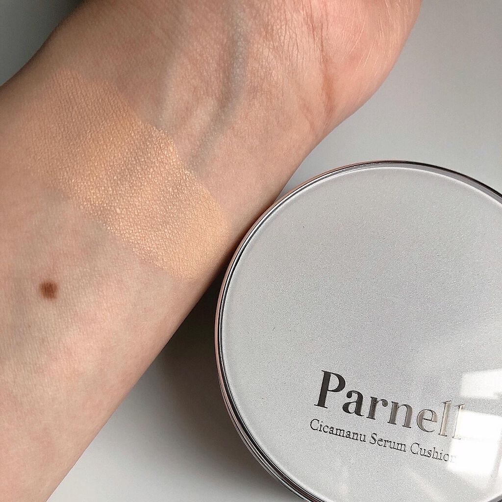 シカマヌ　セラム　クッションファンデ/parnell/クッションファンデーションを使ったクチコミ（3枚目）