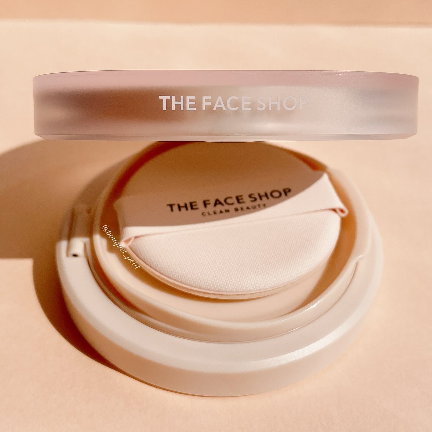 インクラスティングクッションファンデーション/THE FACE SHOP/クッションファンデーションを使ったクチコミ(3枚目)