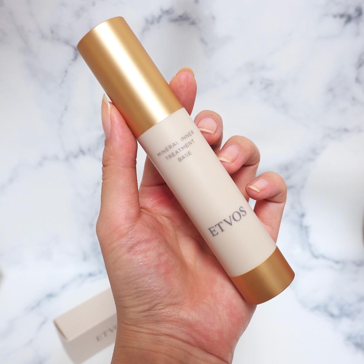 ミネラルインナートリートメントベース/エトヴォス/化粧下地を使ったクチコミ(3枚目)