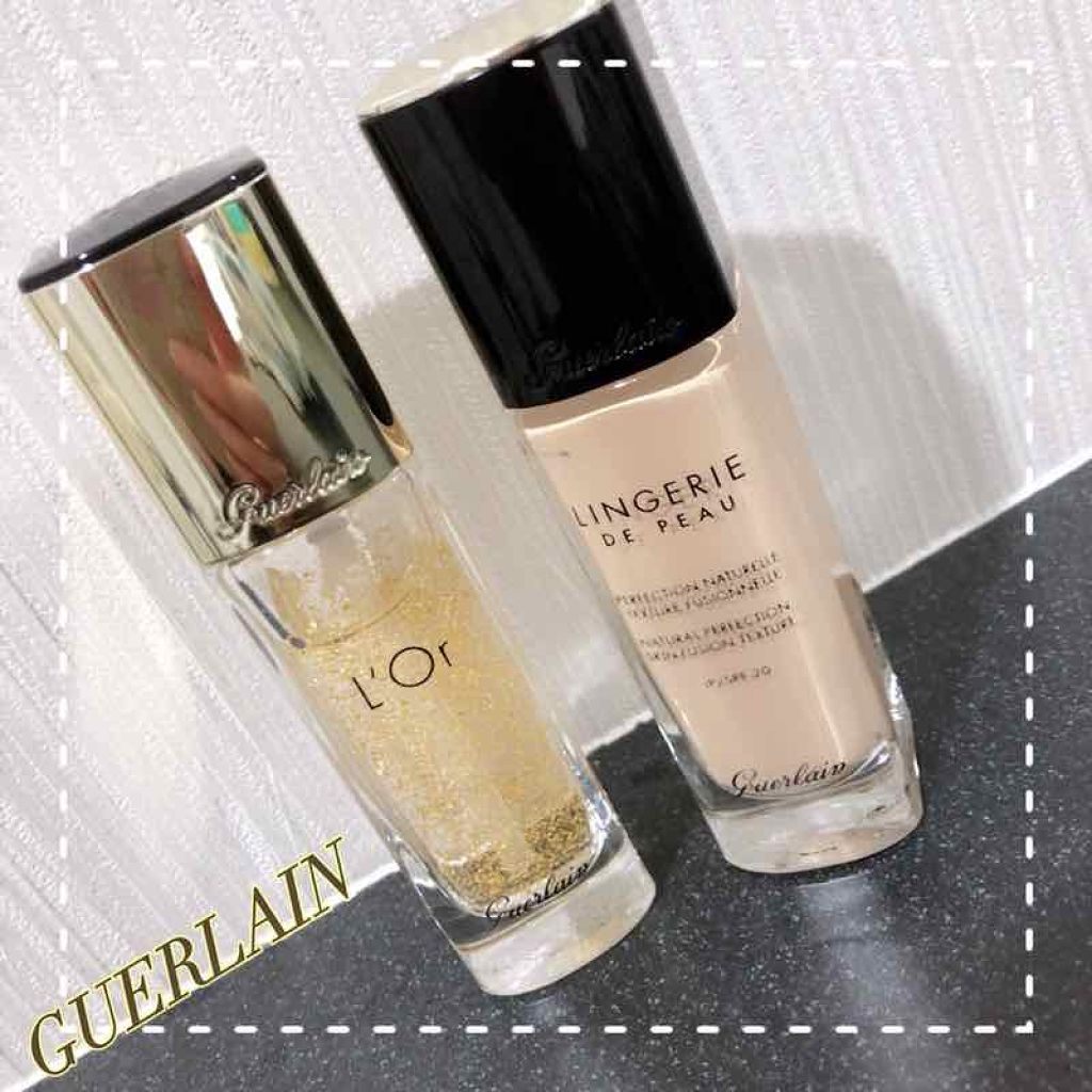 GUERLAIN ランジュリー ド ポーのクチコミ「ゲランってね、
粉物の質が高くて
コスメ好きなら絶対見たことがあるメテオリットフェイスパウダー.....」（1枚目）