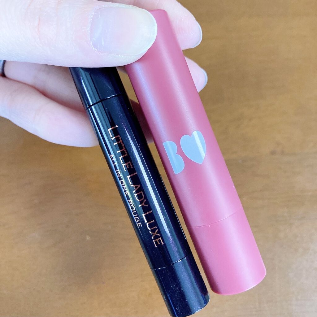 オールインワンルージュ/リトルレディ リュクス/リップグロスを使ったクチコミ（1枚目）