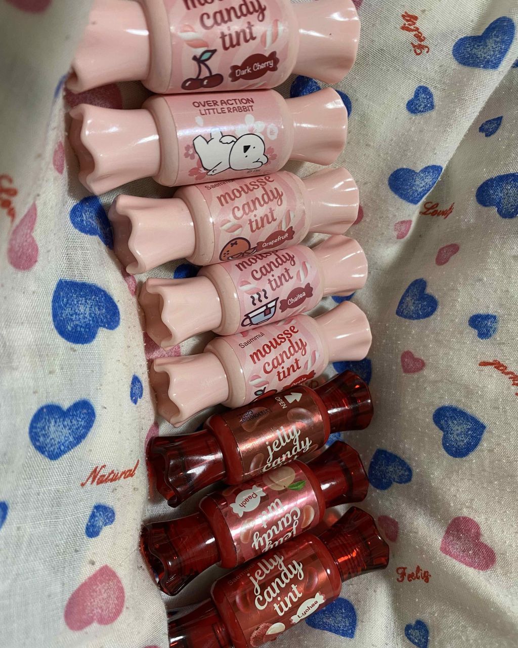 ムース キャンディー ティント/the SAEM/リップティントを使ったクチコミ（1枚目）