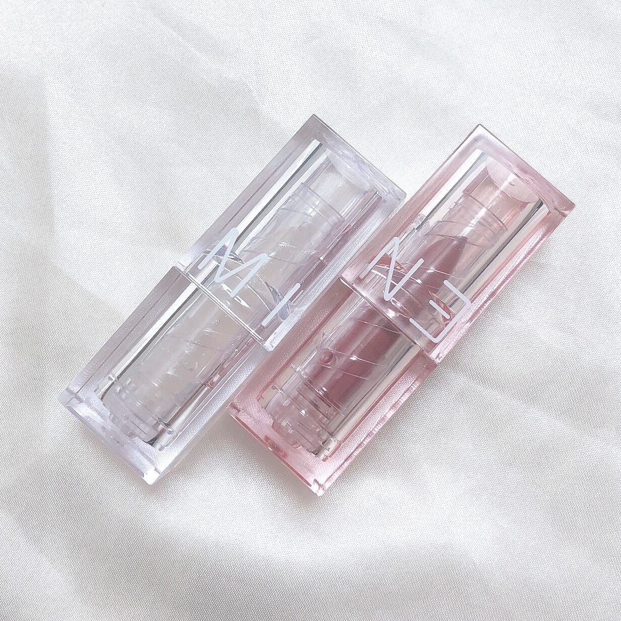 ジェムグローリップスティック 01 Opal Butte/MINEST/口紅を使ったクチコミ（3枚目）