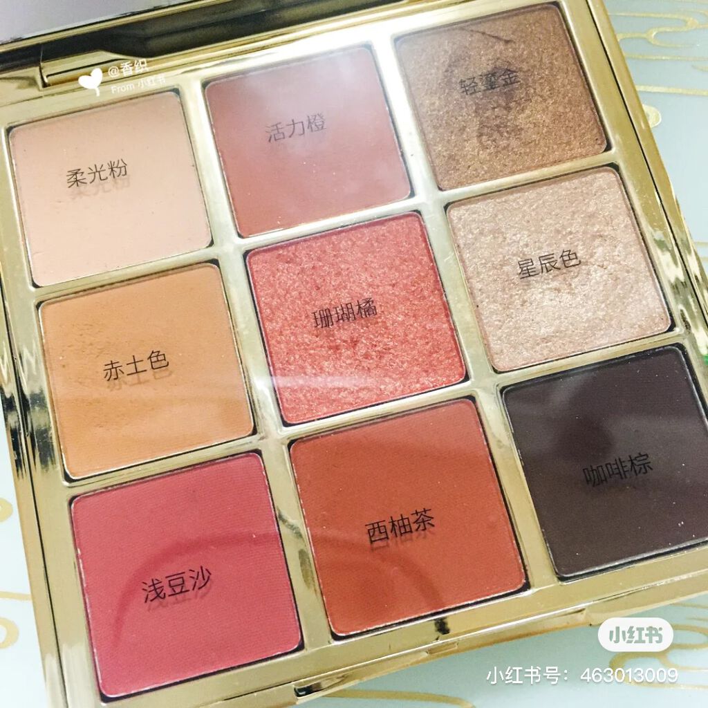 長相思シリーズ 9色アイシャドウパレット/CATKIN/アイシャドウパレットを使ったクチコミ(2枚目)