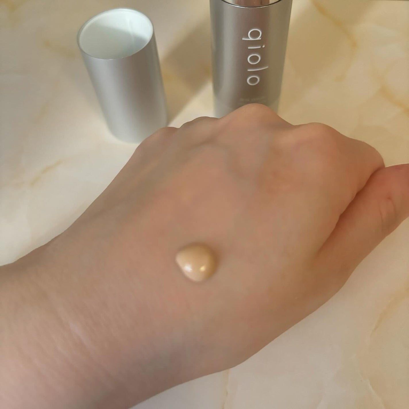 スキンセラムファンデーション/qiolo/リキッドファンデーションを使ったクチコミ(2枚目)