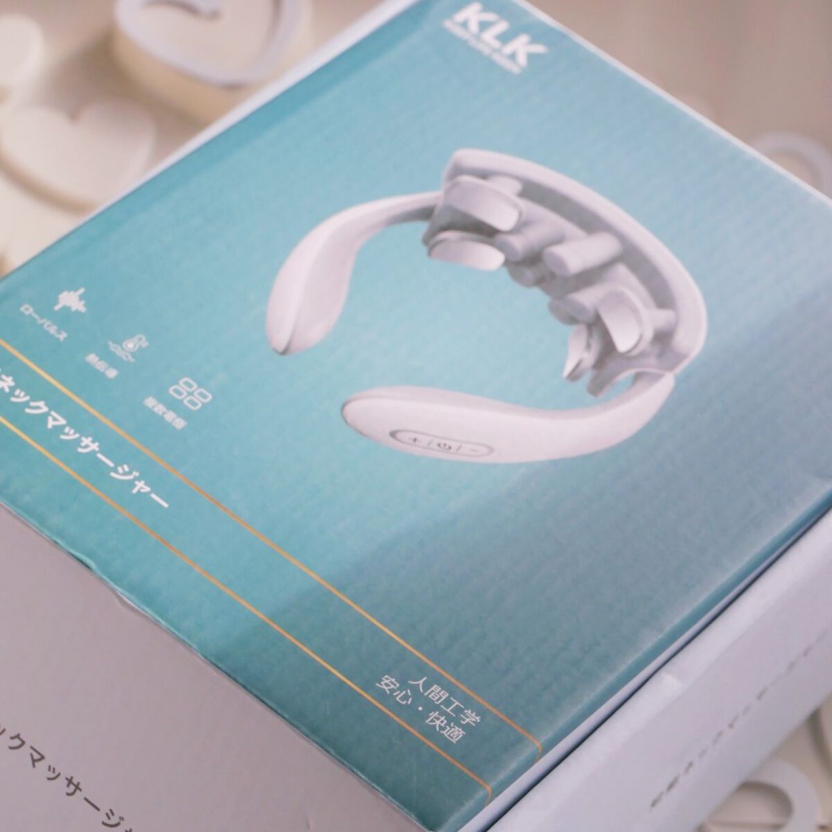 ネックマッサージャー/KLK/ネックマッサージャーを使ったクチコミ（2枚目）