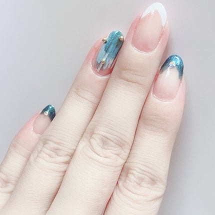 ネイル エナメル 細筆タイプ/ちふれ/マニキュアを使ったクチコミ(3枚目)