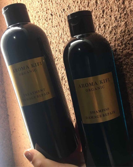 オーガニック シャンプー/トリートメント<ダメージリペア>/AROMA KIFI/シャンプー・コンディショナーを使ったクチコミ(1枚目)