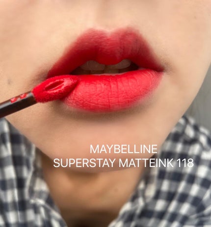 SPステイ マットインク 118/MAYBELLINE NEW YORK/口紅の画像
