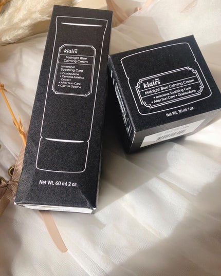 ミッドナイトブルーカーミングクリーム/Klairs/フェイスクリームを使ったクチコミ(8枚目)