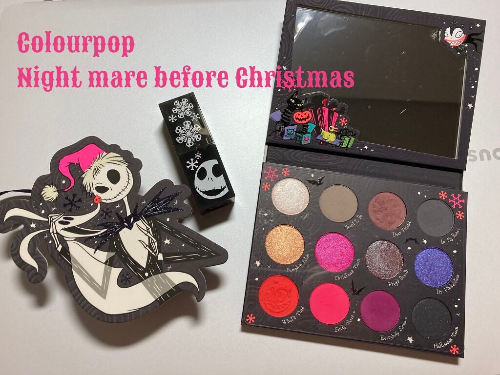 ぽてと on LIPS 「ColourpopNightmarebeforeChristm..」(1枚目)