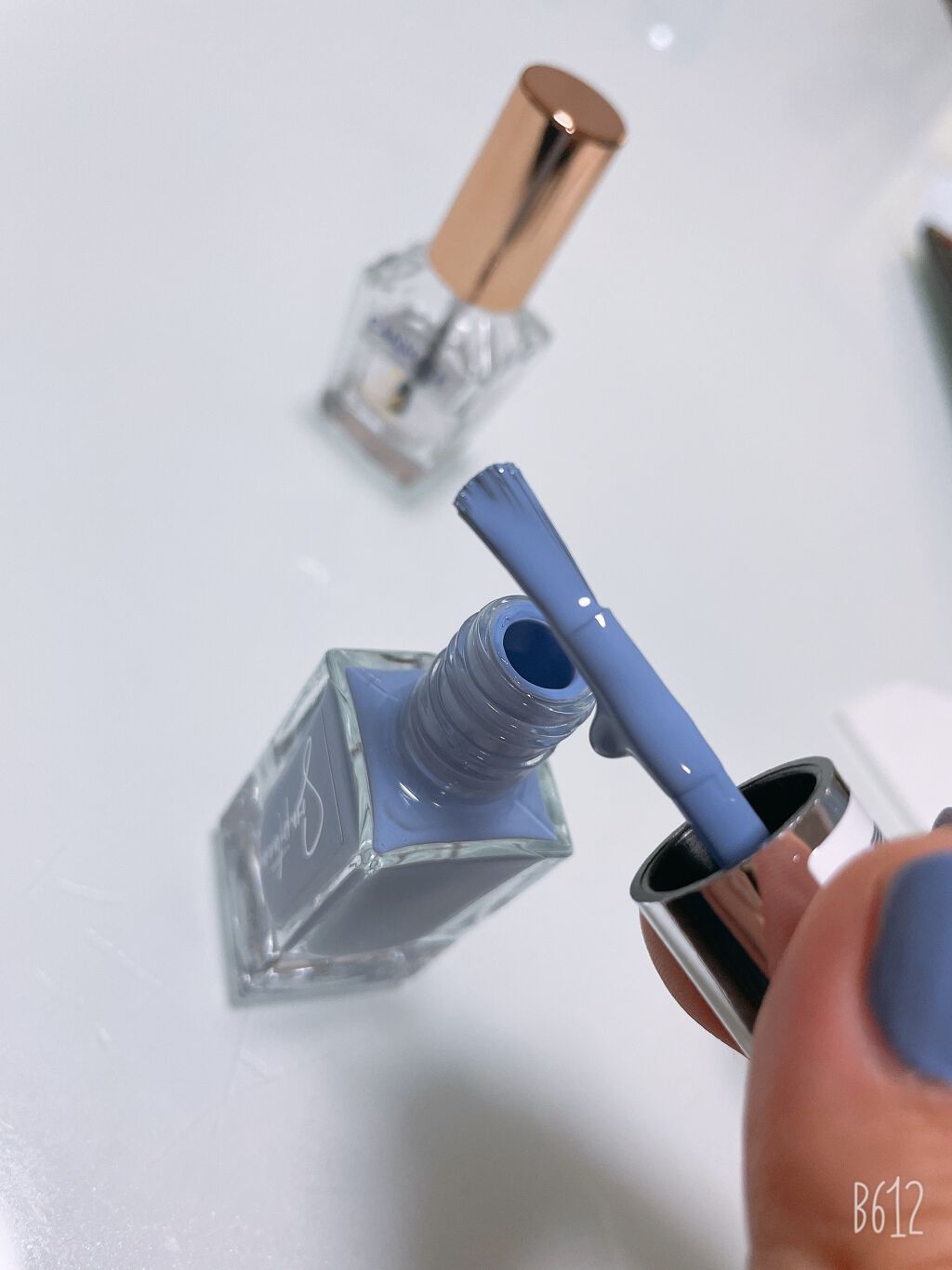 Somptueux(ソンプチュー) ネイルポリッシュ/DAISO/マニキュアを使ったクチコミ(3枚目)