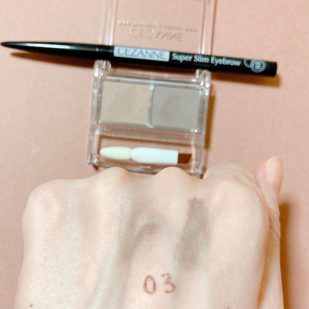 超細芯アイブロウ/CEZANNE/アイブロウペンシルを使ったクチコミ(8枚目)
