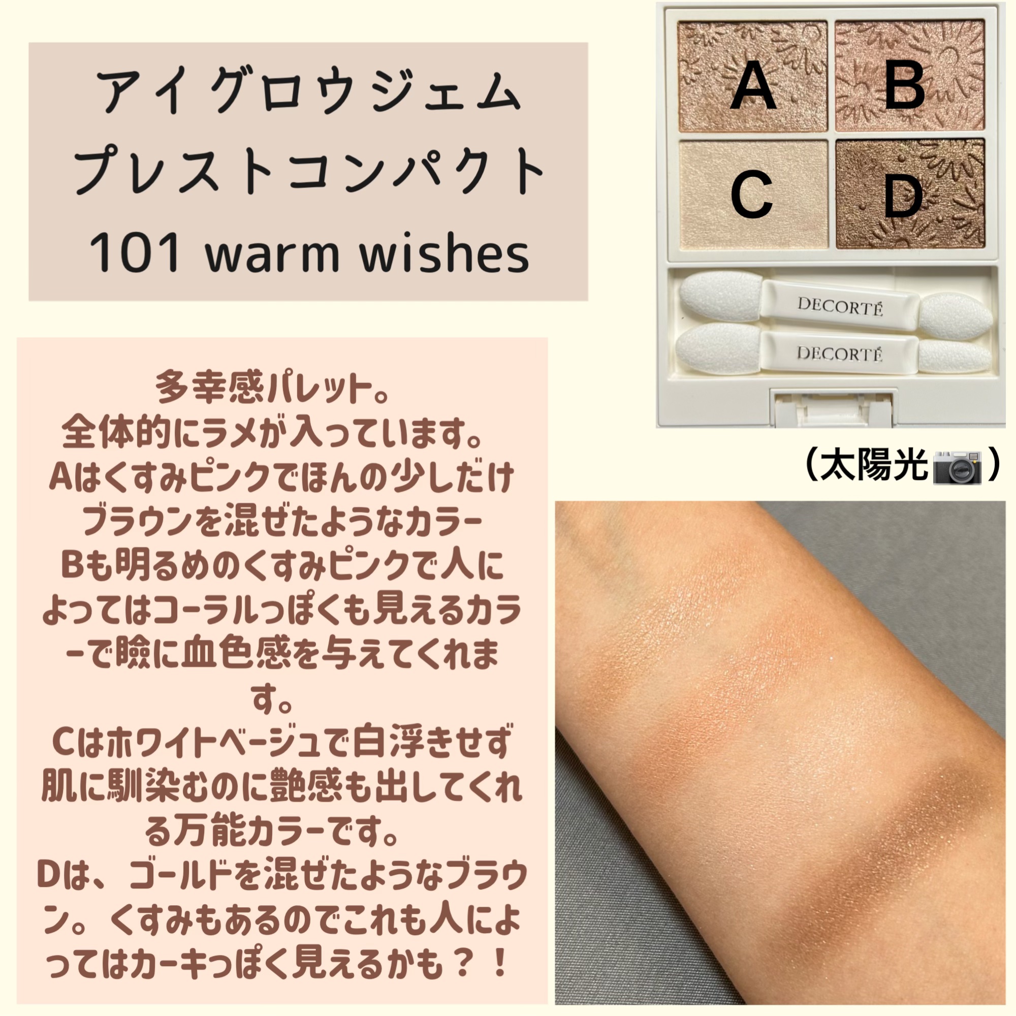 コスメデコルテ ホワイトブリス コレクション/DECORTÉ/メイクアップキットを使ったクチコミ（3枚目）