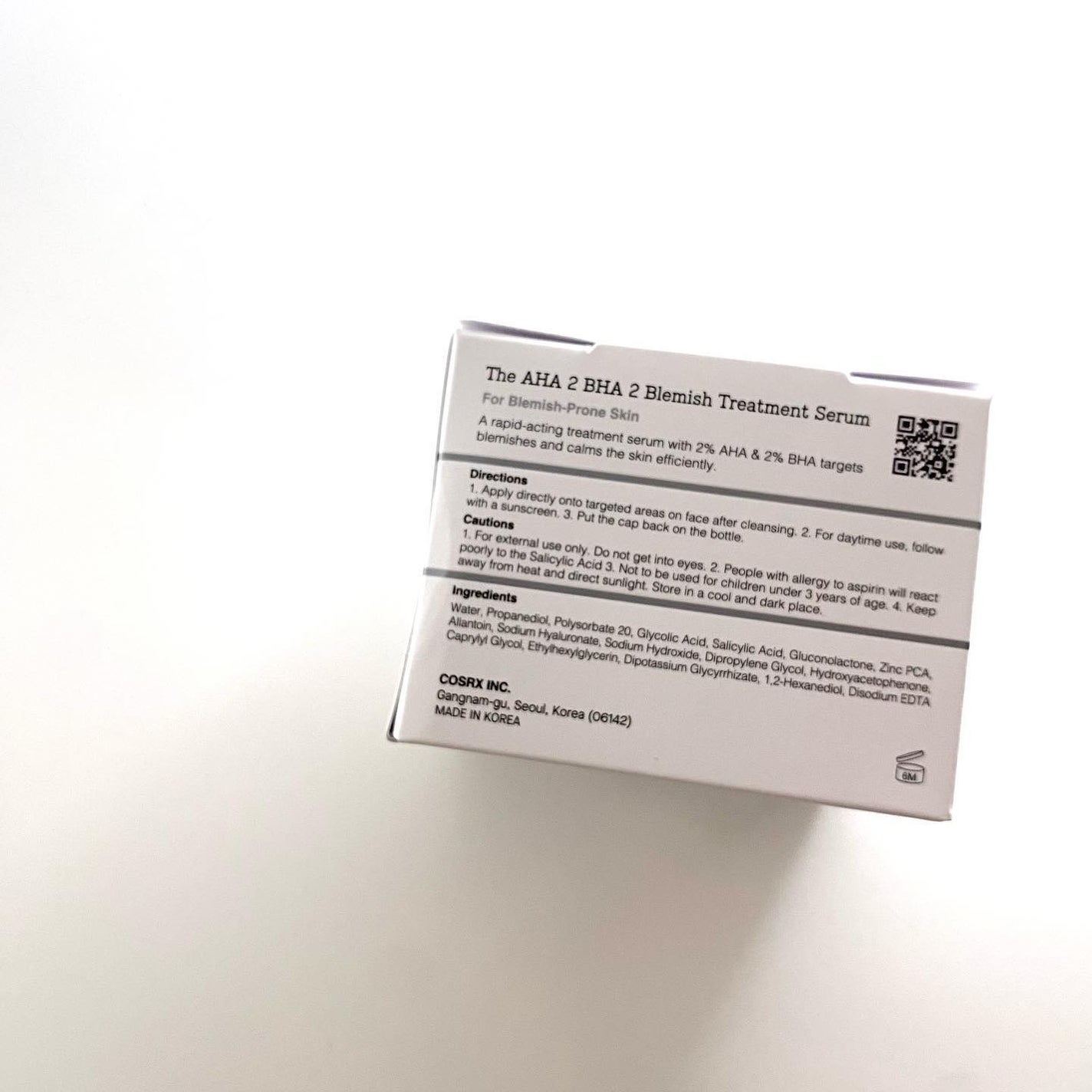 RXザ・AHA2 BHA2 ブラミッシュトリートメントセラムコットン/COSRX/美容液を使ったクチコミ(7枚目)