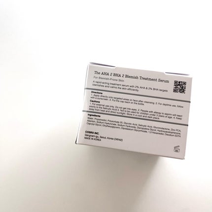 RXザ・AHA2 BHA2 ブラミッシュトリートメントセラムコットン/COSRX/美容液を使ったクチコミ(7枚目)