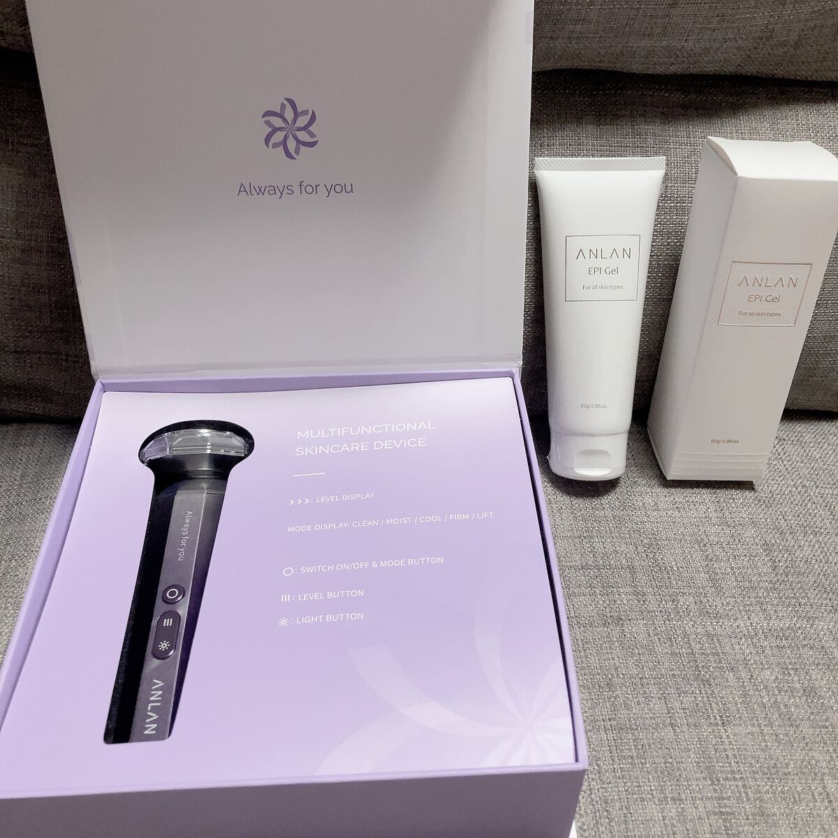 RF温冷美顔器/ANLAN/美顔器・マッサージを使ったクチコミ(2枚目)