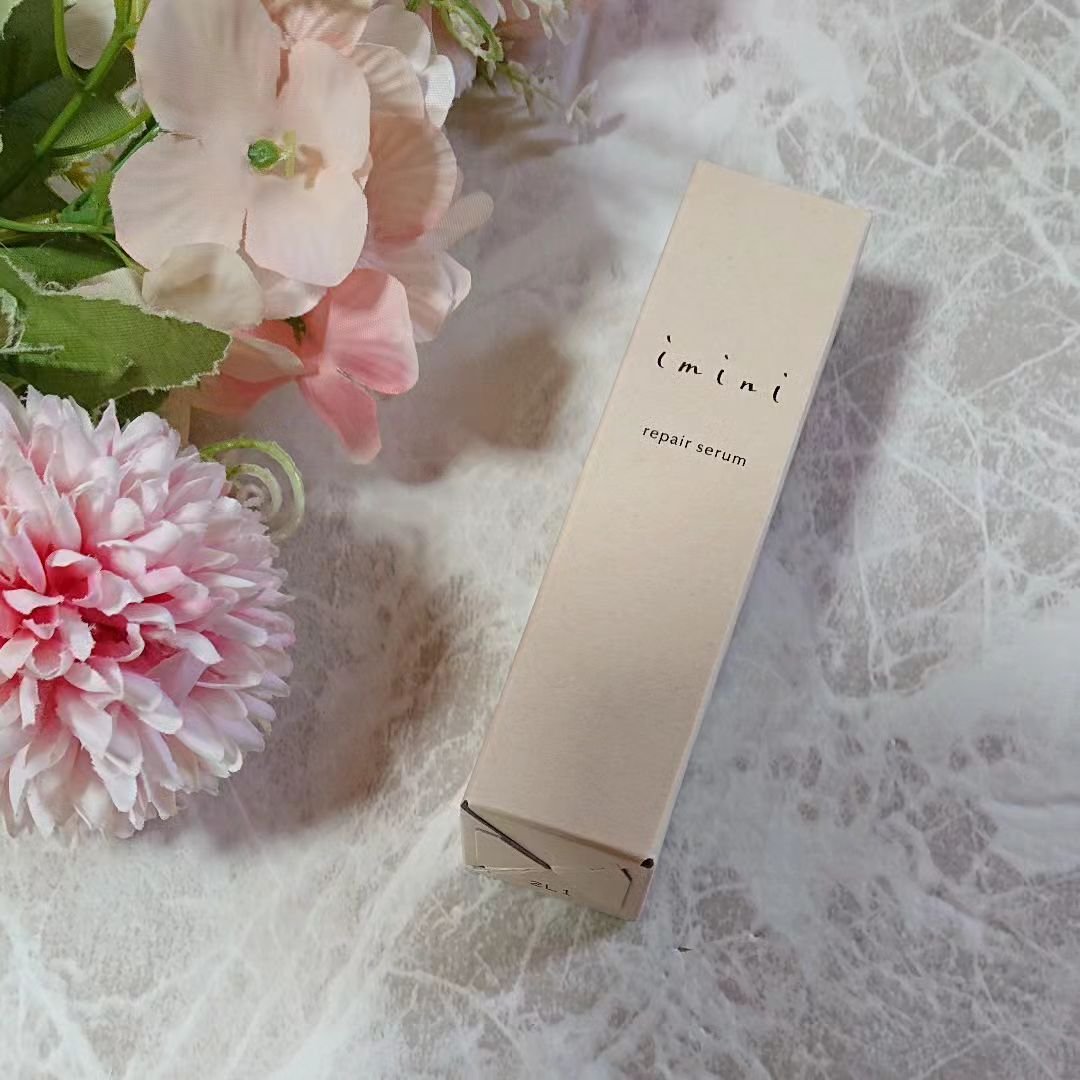 imini リペアセラム/imini/オールインワン化粧品を使ったクチコミ（2枚目）