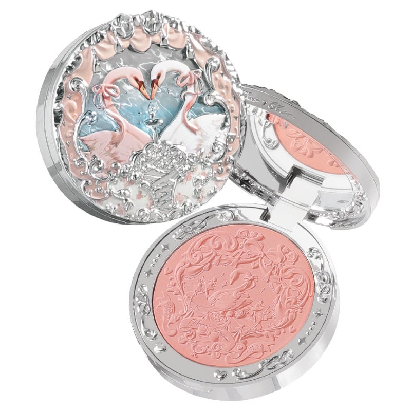 フラワーノーズ スワンバレエシリーズ ブラッシュコンパクト 05 ドリーミーシーズン