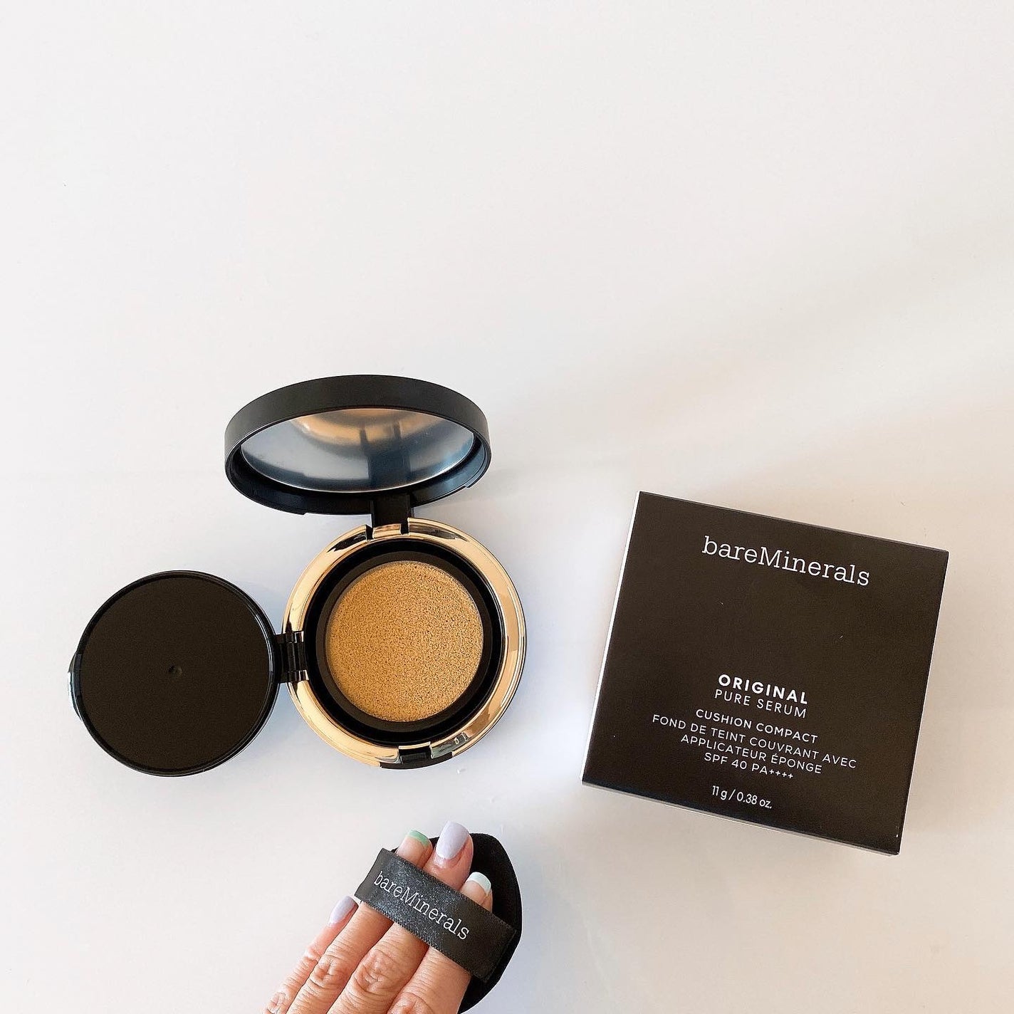 オリジナル ピュア セラム カバーアップ クッション/bareMinerals/クッションファンデーションを使ったクチコミ(1枚目)