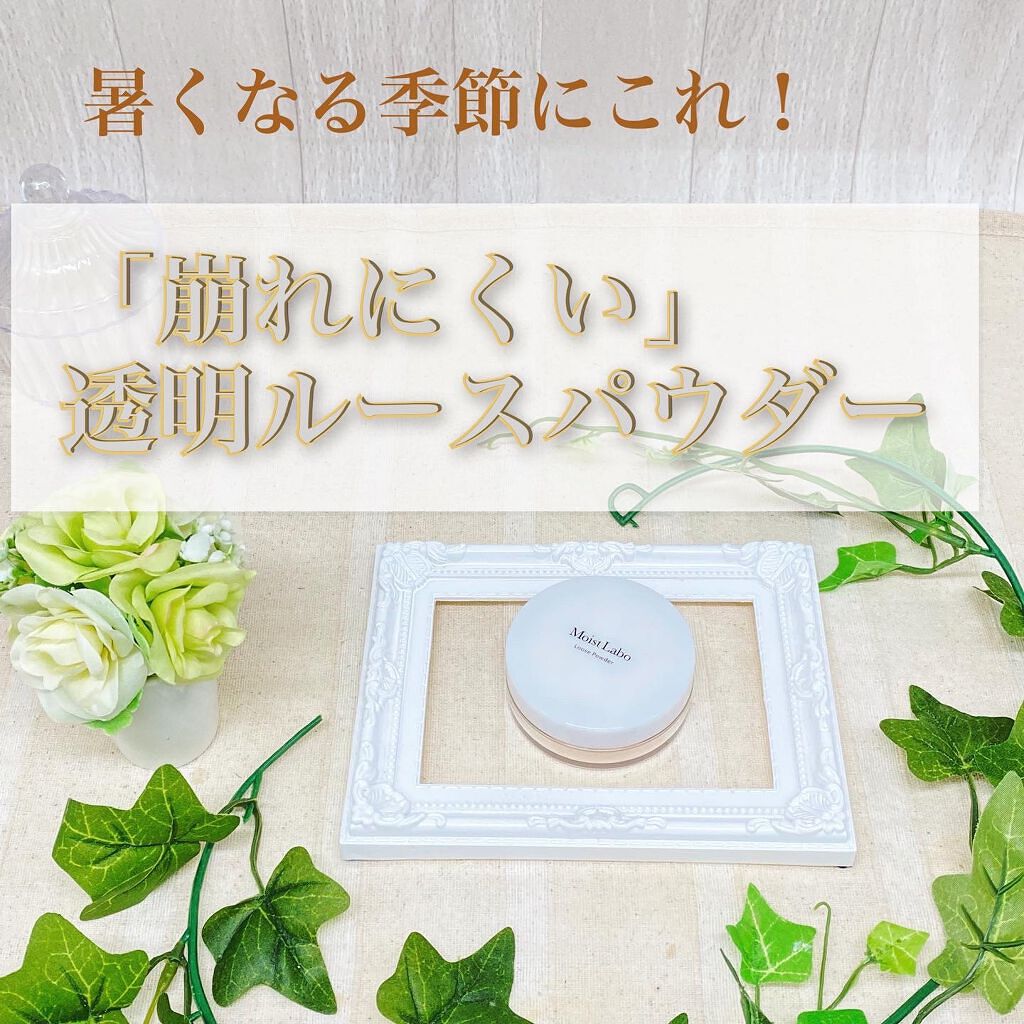 モイストラボ ルースパウダー/Moist Labo/ルースパウダーを使ったクチコミ(1枚目)