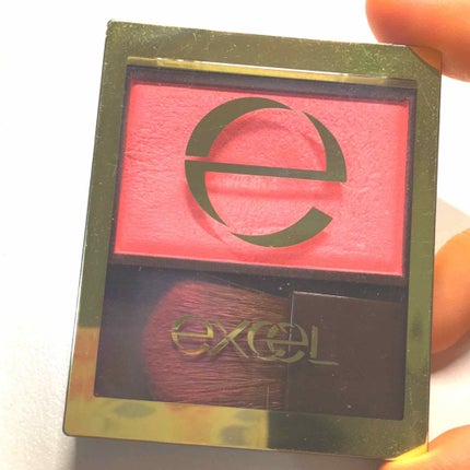 スキニーリッチチーク/excel/パウダーチークを使ったクチコミ(1枚目)