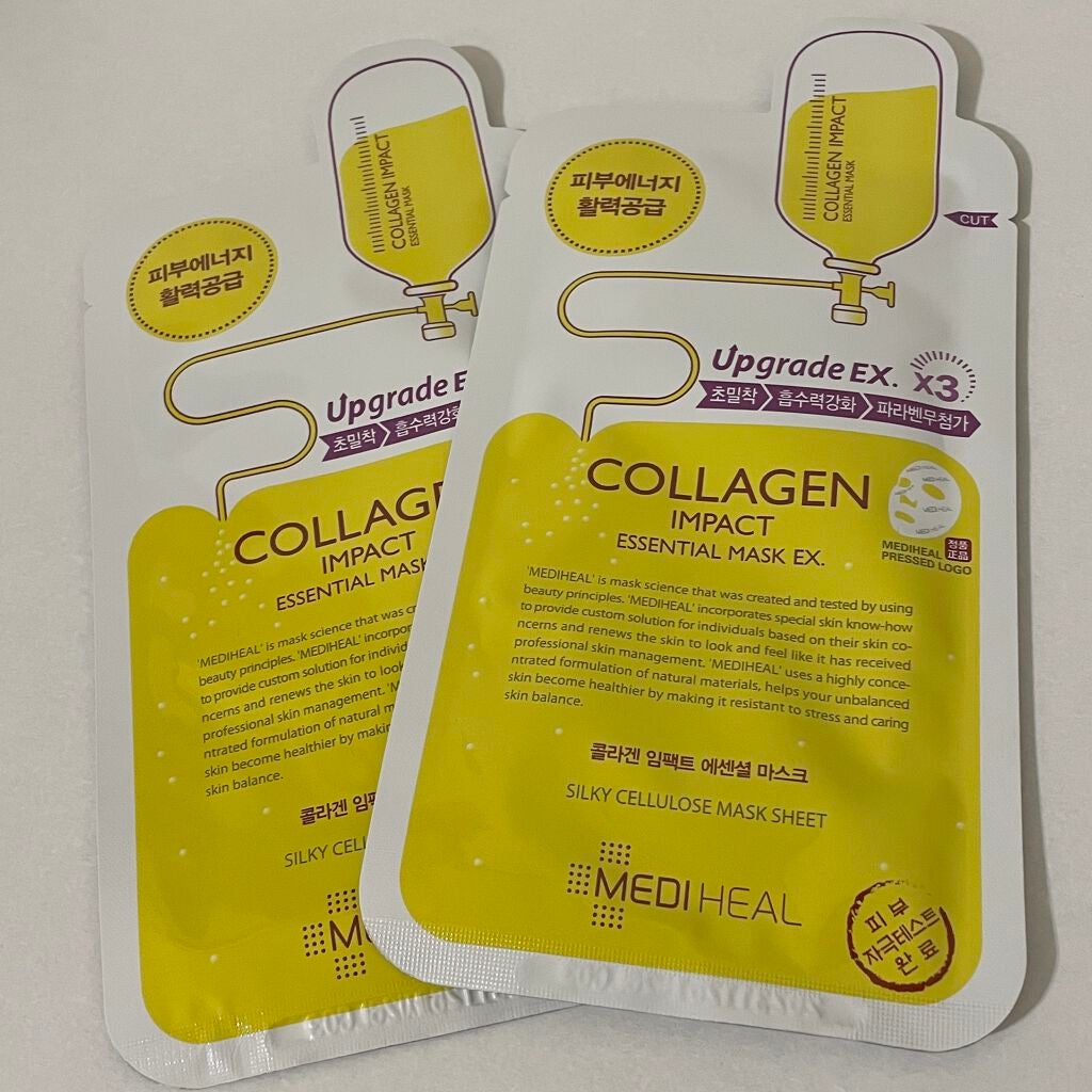 コラーゲン インパクト エッセンシャルマスクEX/MEDIHEAL/シートマスク・パックを使ったクチコミ(1枚目)