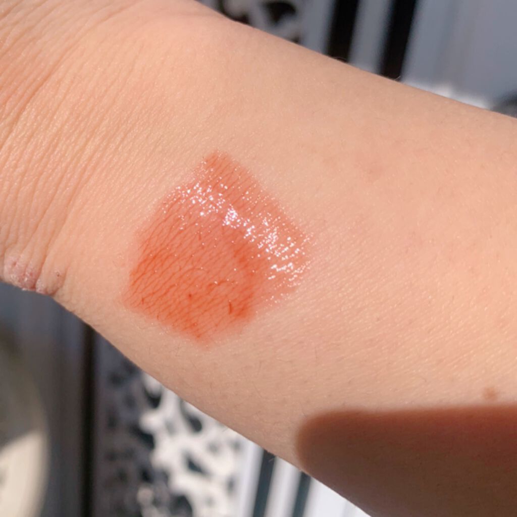 ティント リップグロス 06 terracotta sand/DECORTÉ/リップグロスを使ったクチコミ（2枚目）