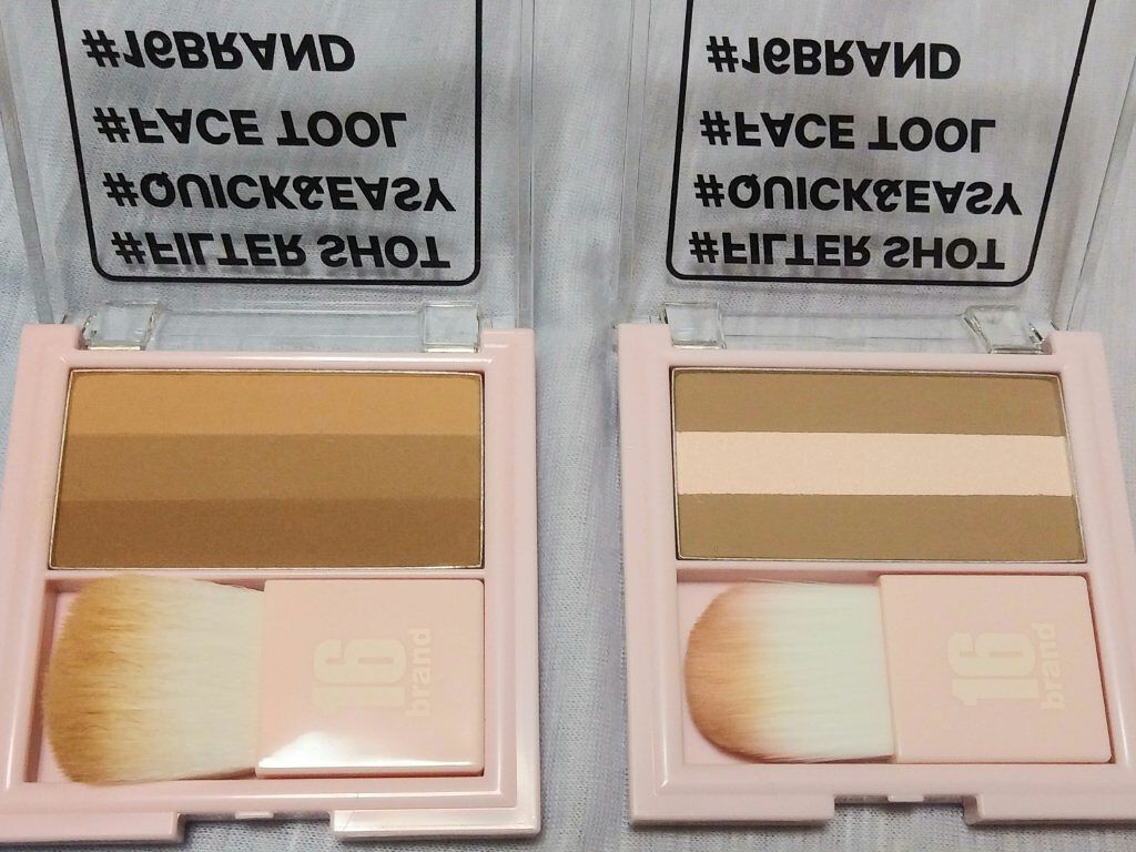 FILTER SHOT/16BRAND/プレストパウダーを使ったクチコミ（2枚目）