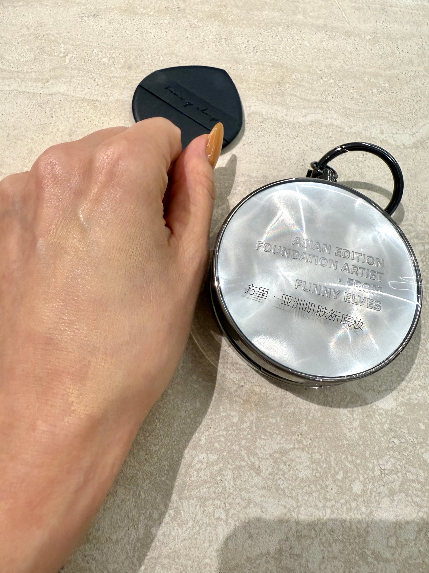 ロングウェア エア クッションファンデーション/FUNNY ELVES方里/クッションファンデーションを使ったクチコミ(1枚目)