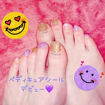 ネイルシール/Qoo10/ネイルシールを使ったクチコミ(6枚目)