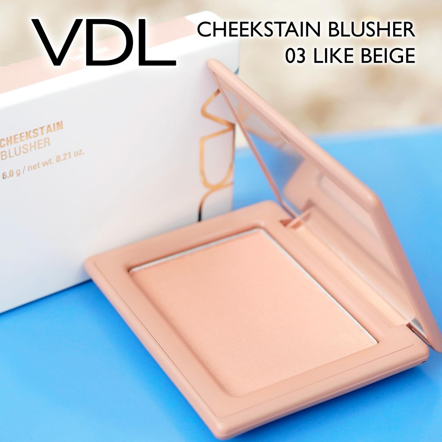 チークステイン ブラッシャー/VDL/パウダーチークを使ったクチコミ（1枚目）