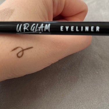 UR GLAM　LIQUID EYELINER/U R GLAM/リキッドアイライナーを使ったクチコミ（5枚目）