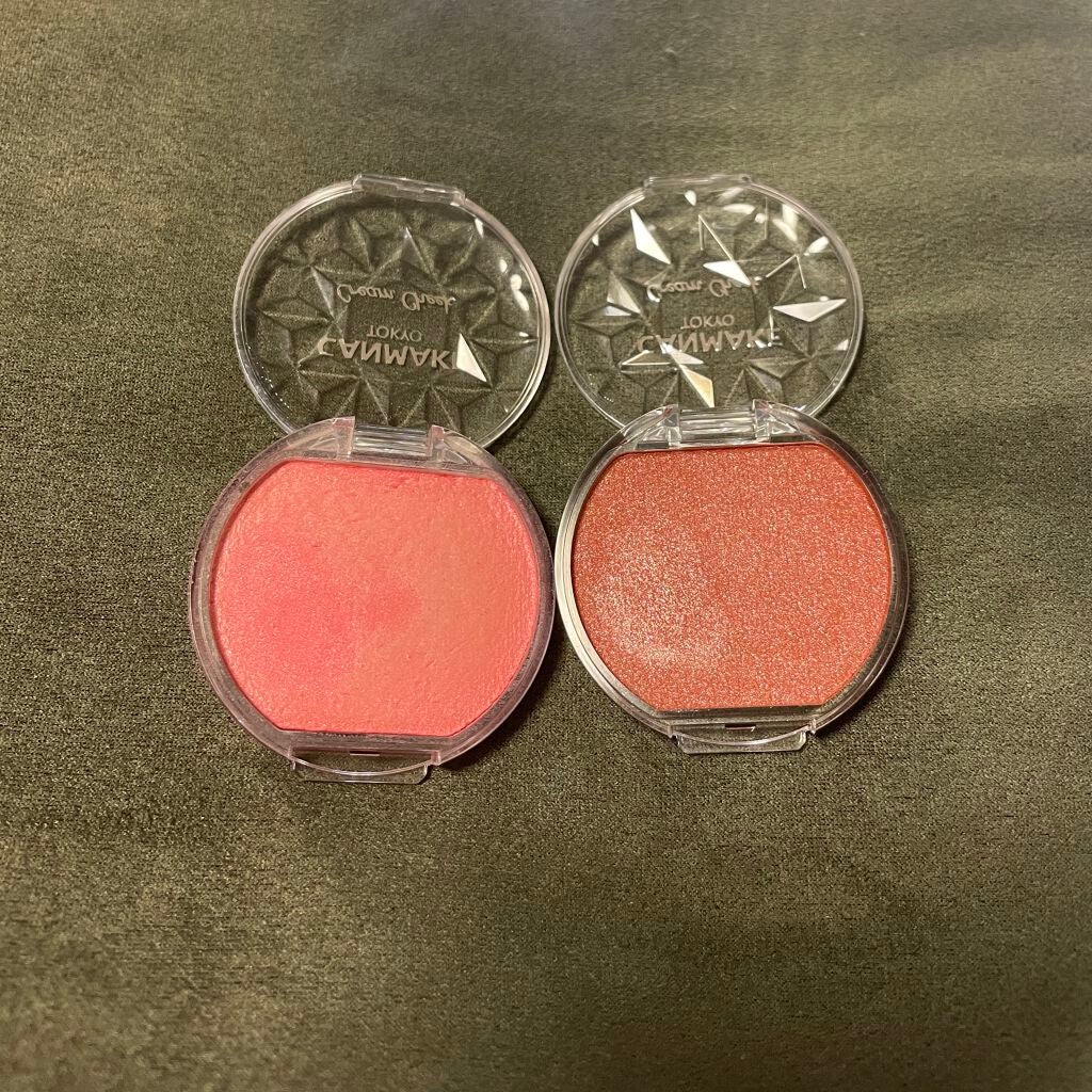 クリームチーク/キャンメイク/ジェル・クリームチークを使ったクチコミ(1枚目)