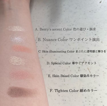 オーラクリエイション 104 ホワイトベリー＆フローズンピンク(ホリデー限定カラー)/BLEND BERRY/アイシャドウパレットを使ったクチコミ（2枚目）