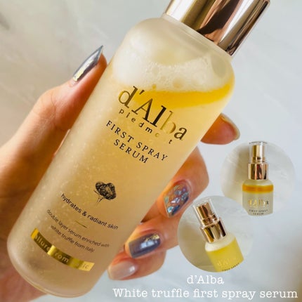 ダルバ ホワイトトリュフファーストスプレーセラム/ダルバ/ミスト状化粧水を使ったクチコミ(3枚目)