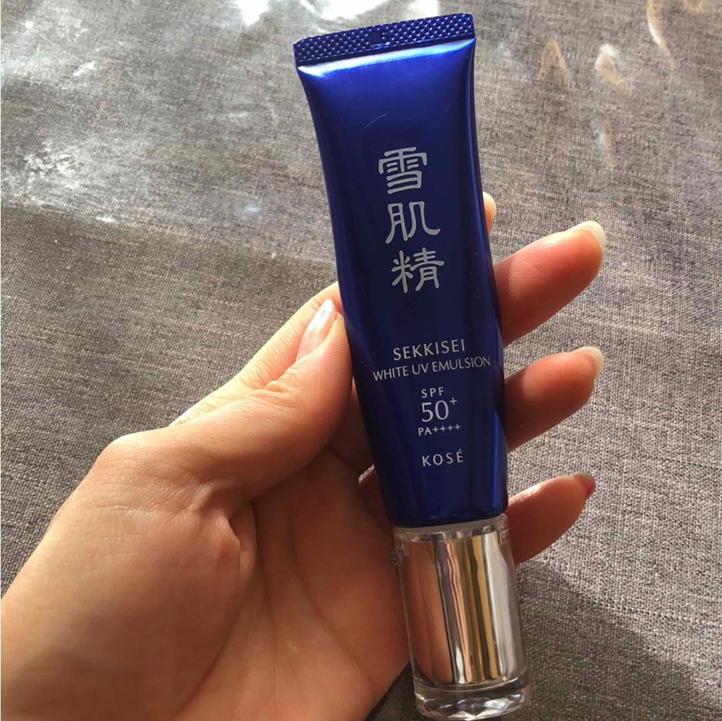 ホワイト UV エマルジョン/雪肌精/日焼け止めミルクを使ったクチコミ（1枚目）