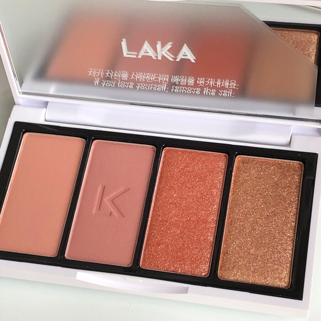 ジャストアイパレット/Laka/アイシャドウパレットを使ったクチコミ(2枚目)