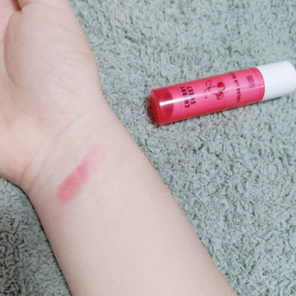 チェリースイート カラーリップバーム/ETUDE/口紅を使ったクチコミ（1枚目）